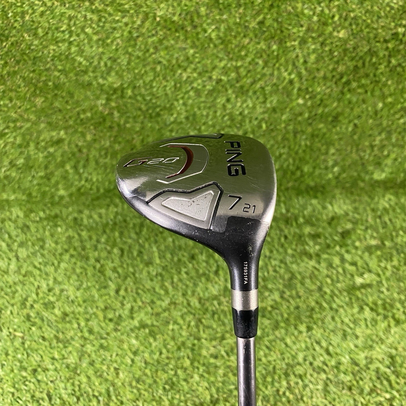 PING G20 7W Fairway 7 Wood 21° ⛳️ Ping TFC 169 F Regular Flex Graphite Shaft RH