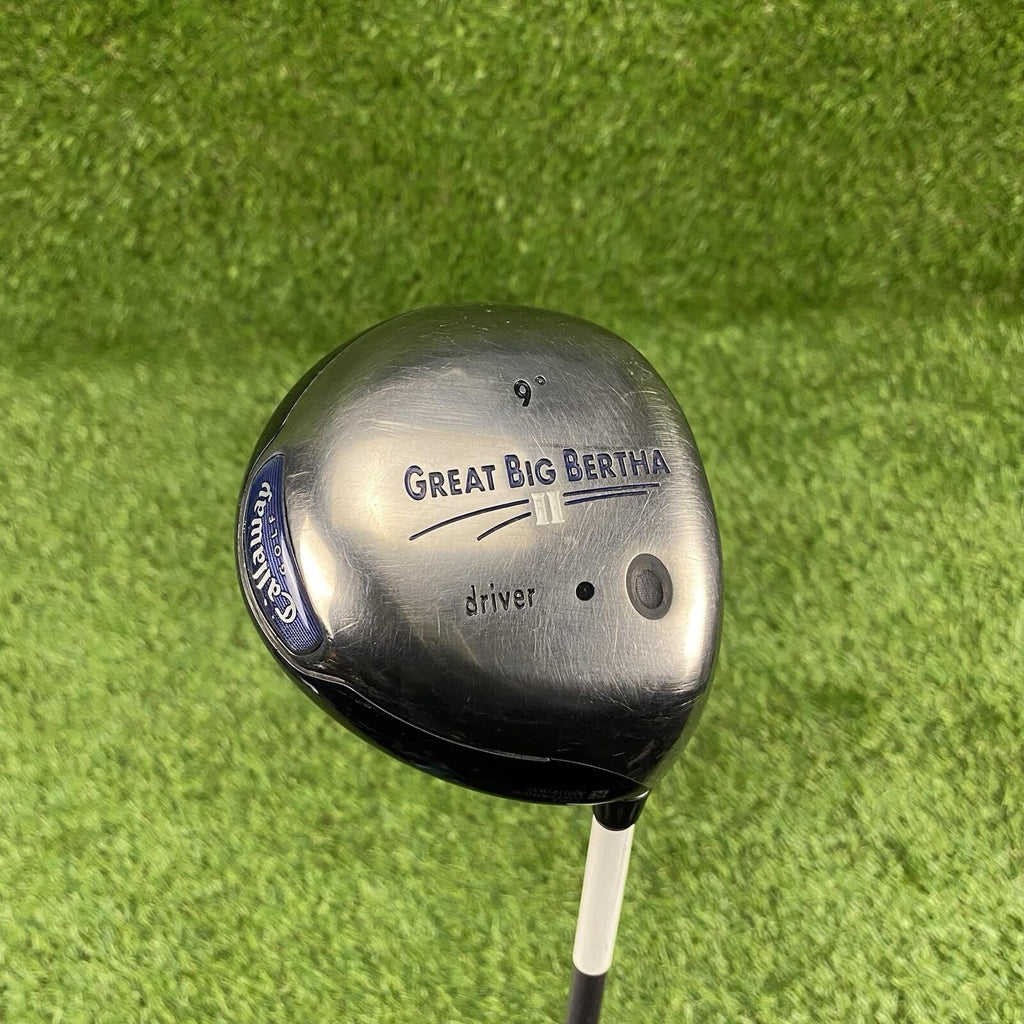 Callaway Great Big Bertha II 9° Driver ⛳️ GBB System 60 Firm Flex Shaft RH