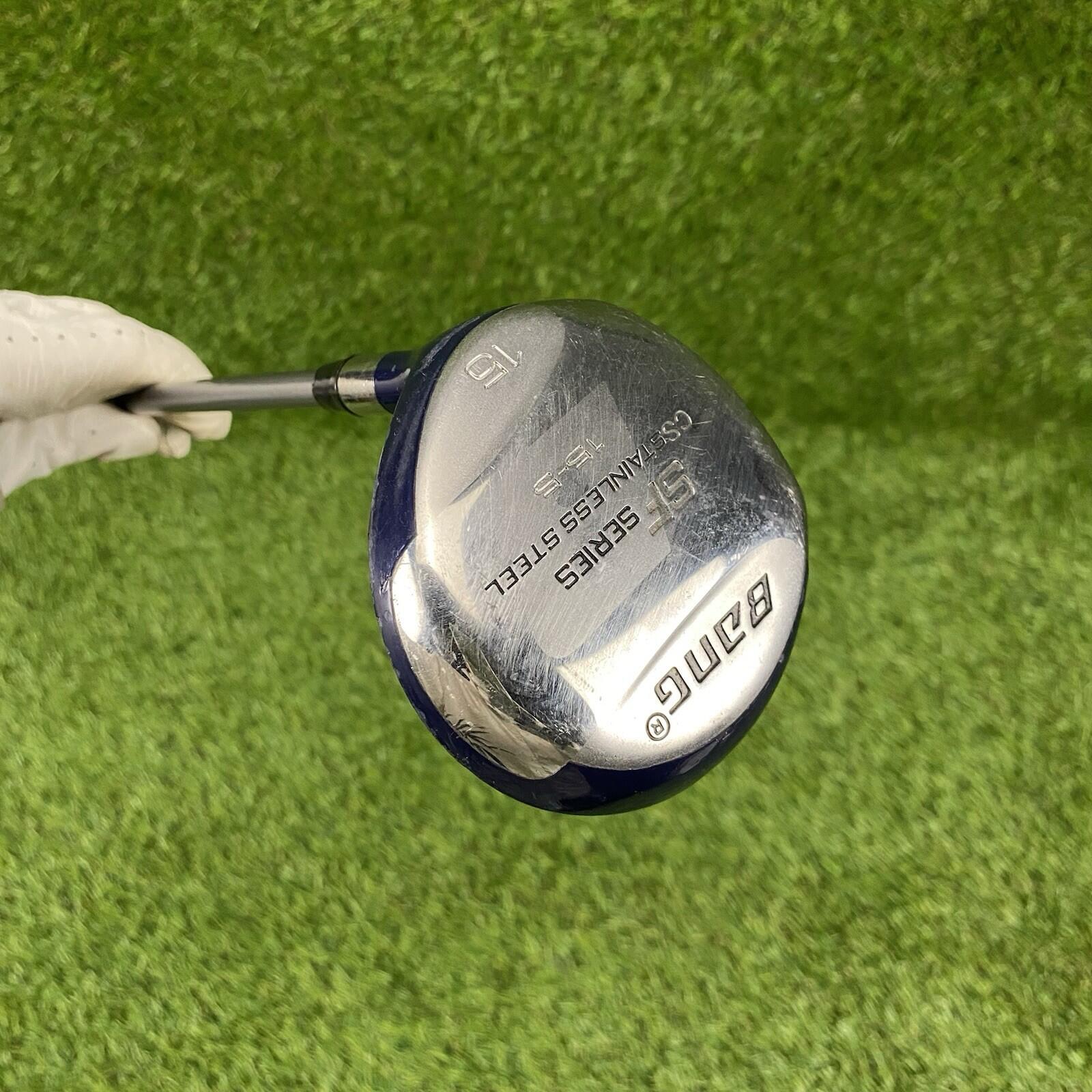 Bang SF Series CS Stainless Steel Fairway 3 Wood 15-5 ⛳️ Harrison Star Plus LH