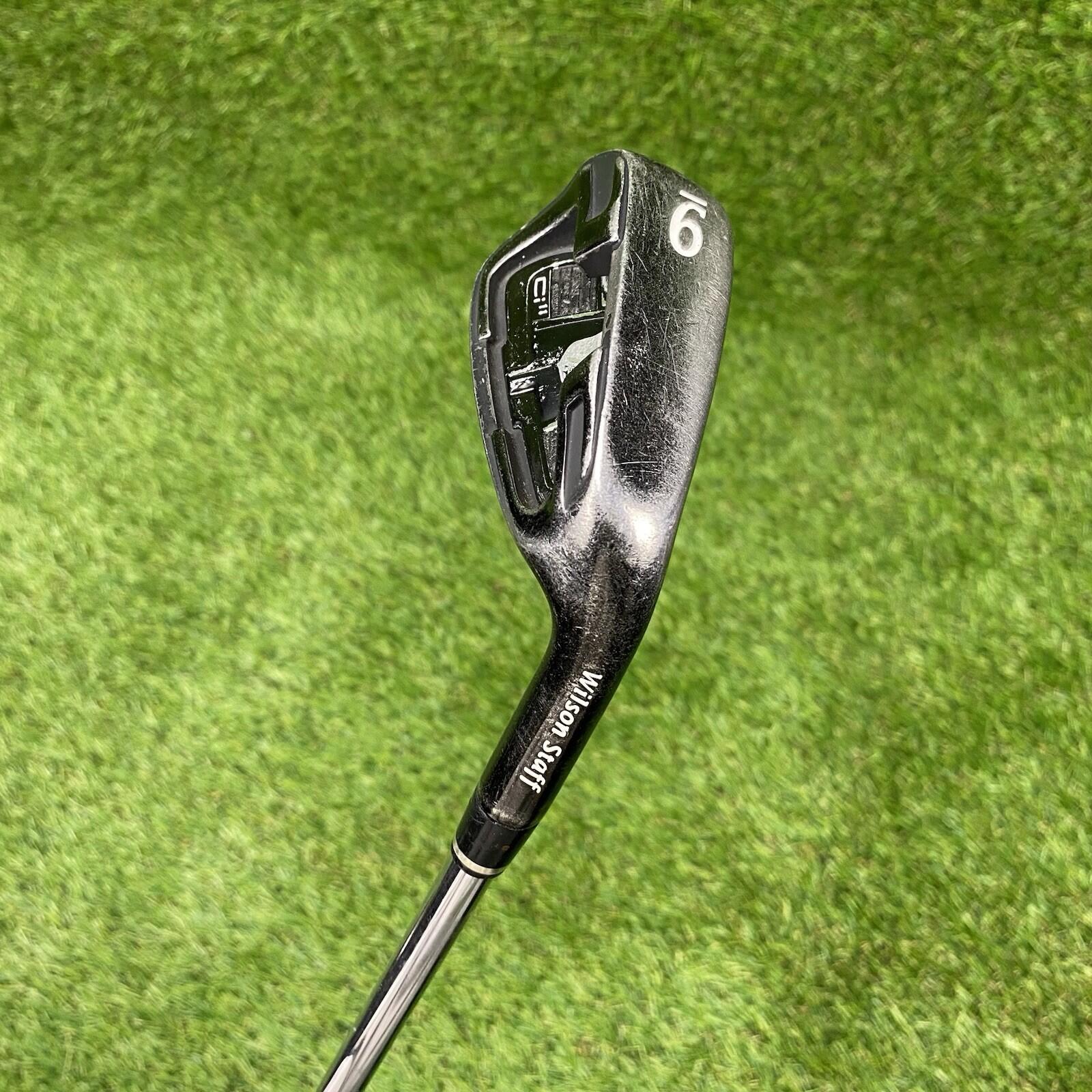 Wilson Staff Ci11 Single 9 Iron True Temper TX Flighted Steel Shaft Stiff Flex