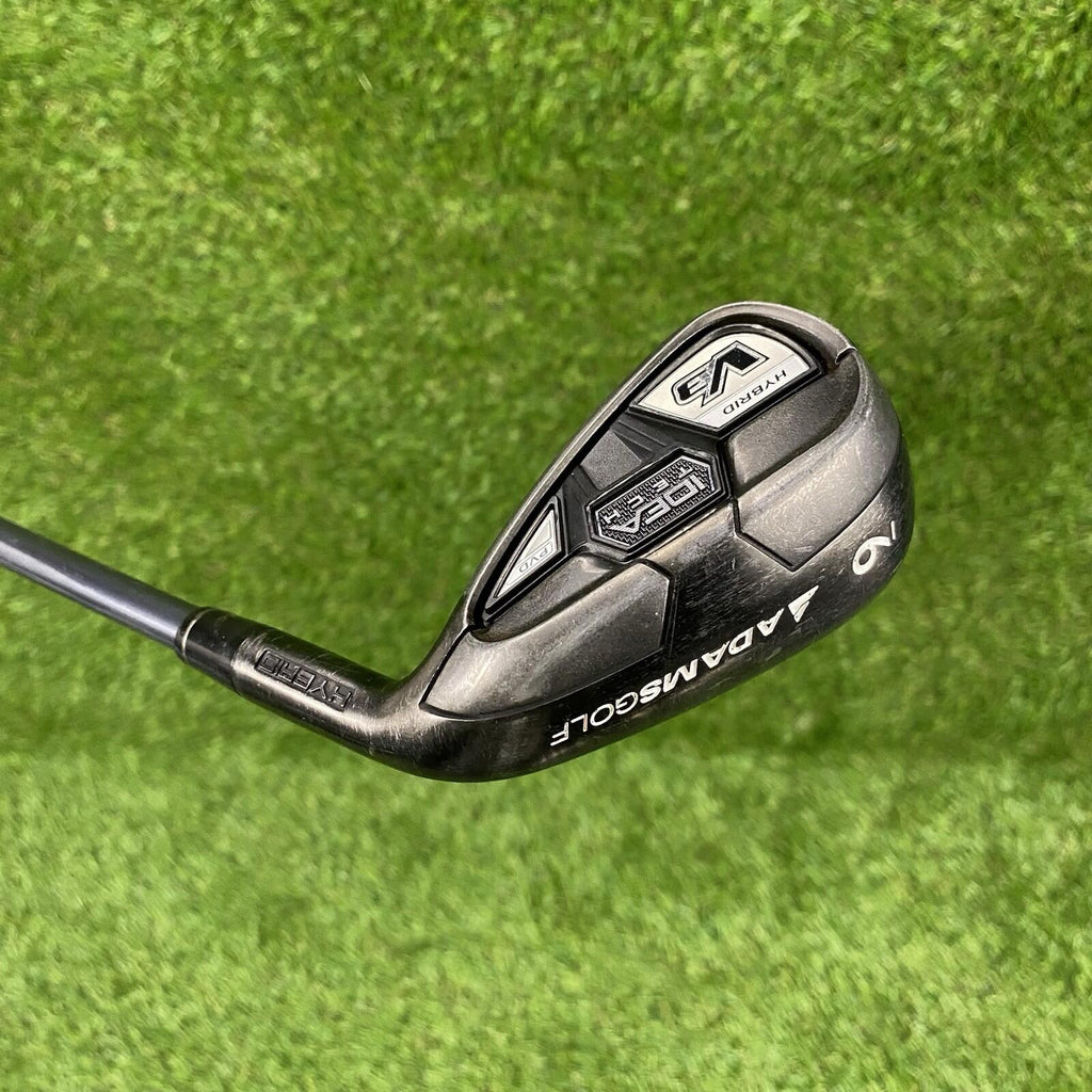 Adams IDEA Tech V3 Hybrid 9 Iron ⛳️ Mitsubishi Rayon Bassara 60g Regular Flex RH