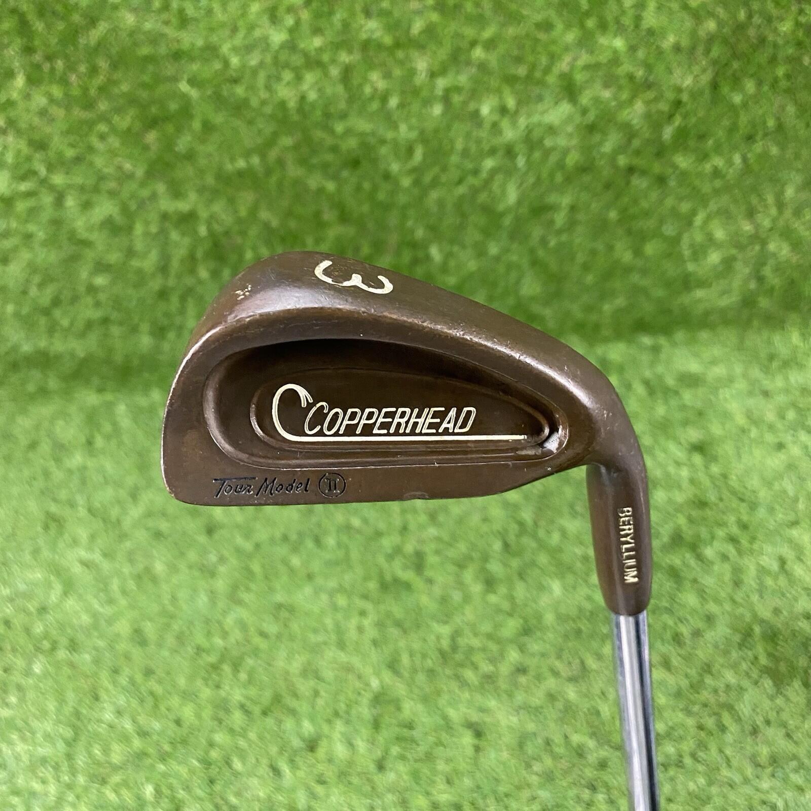 Tour Model II Copperhead Beryllium 3 Iron ⛳️ Phoenix Stiff Flex Steel Shaft RH
