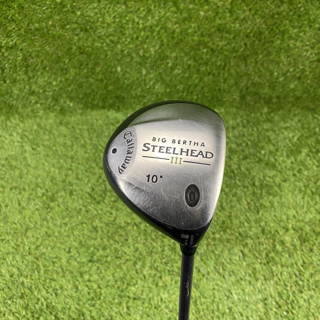 Callaway Big Bertha Steelhead III 10° Driver ⛳️ Regular Flex Graphite Shaft RH