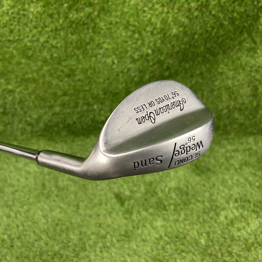 American Open Second Wedge 56° Sand Wedge SW 70 YDS OR LESS ⛳️ Steel RH 35.5"