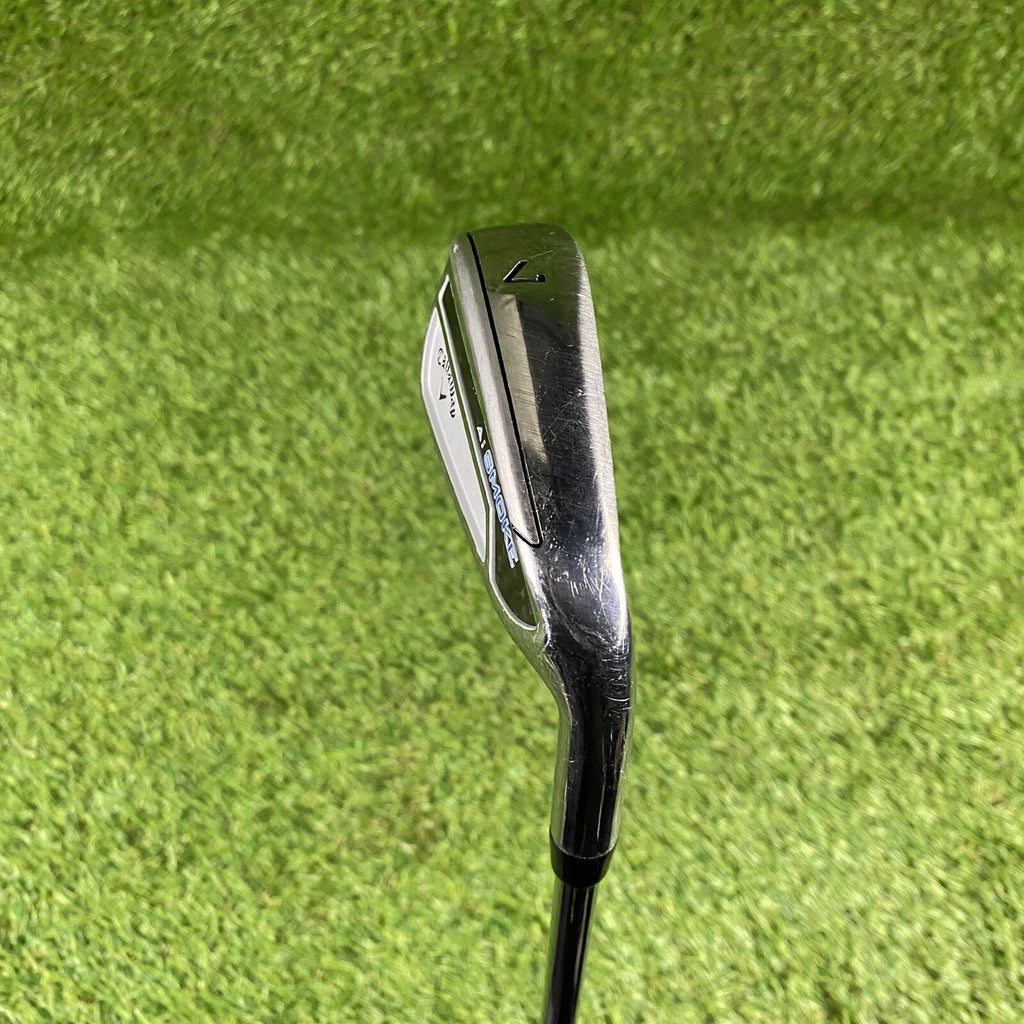 Callaway Paradym AI SMOKE Single 7 Iron ⛳️ Elevate MPH 95 Regular Flex Steel RH