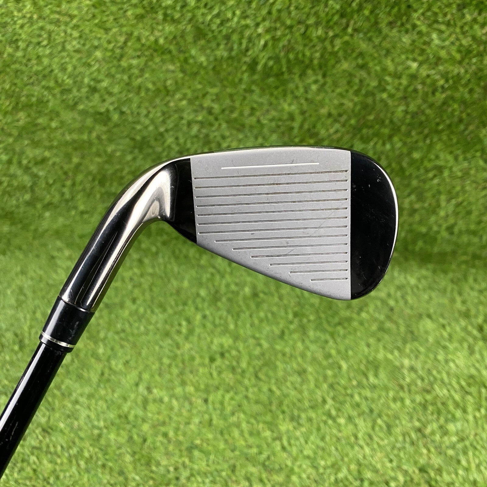 2009 TaylorMade Burner Single 6 Iron Gloss Black ⛳️ REAX 65 Regular Flex RH