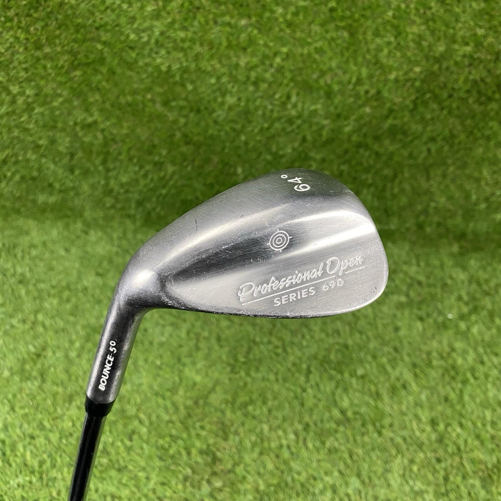 Left Handed Professional Open Series 690 Lob Wedge 64° /5° Bounce ⛳️ Steel Shaft