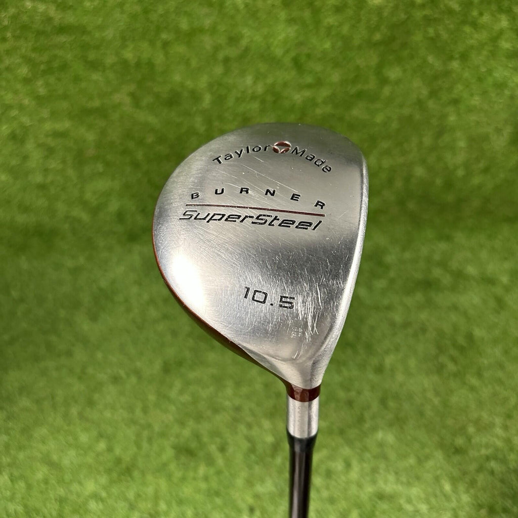 Taylormade Burner SuperSteel Driver 10.5° ⛳️ Bubble Regular-80 Graphite Shaft RH