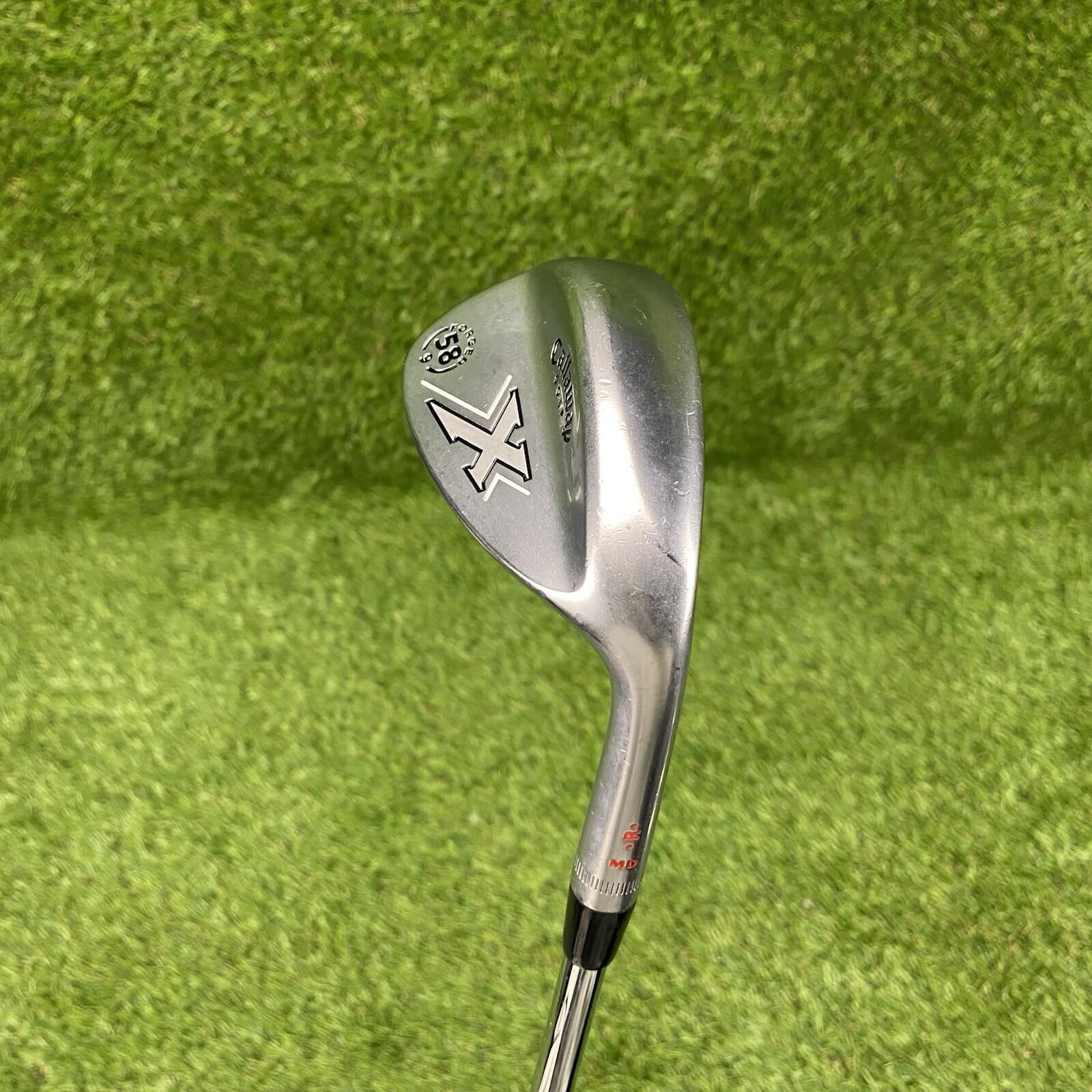 Callaway X Forged White Chrome Lob Wedge Loft 58° / 09° ⛳️ U.S.PRO 990GH RH