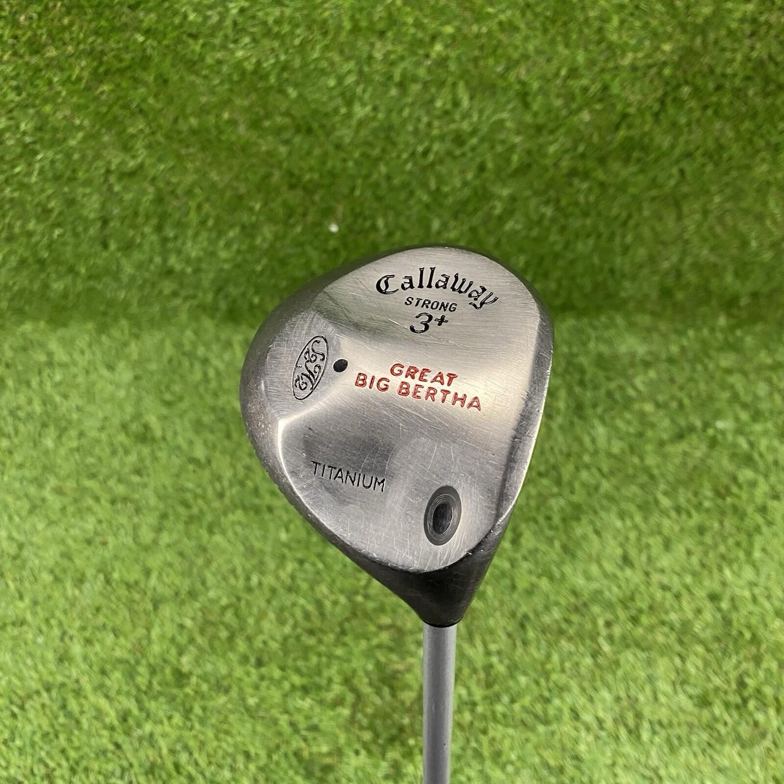 Callaway Great Big Bertha Fairway Strong 3 Wood Plus Titanium ⛳️ BBUL Regular RH
