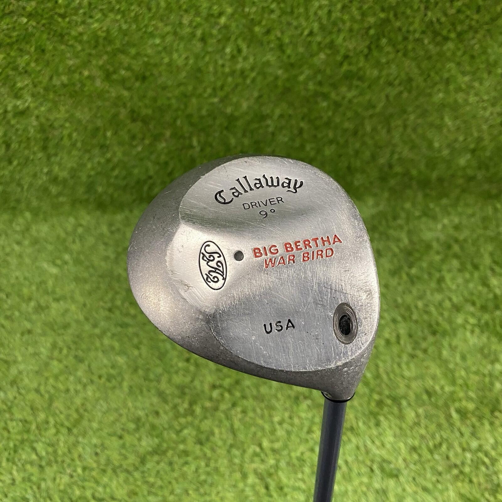 Callaway Big Bertha War Bird 9° USA Driver ⛳️ RCH Regular Flex Graphite Shaft RH
