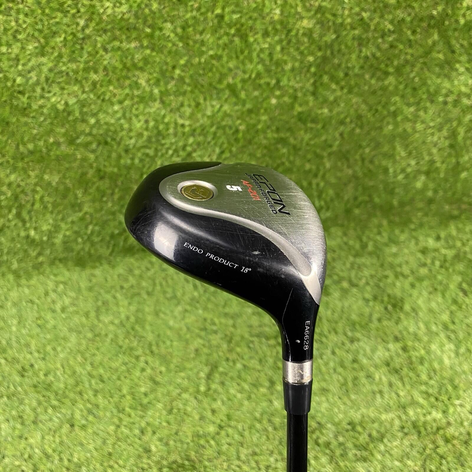 EPON Japan AF-201 Fairway 5 Wood ⛳️ Fujikura Atmos 5A-Flex Graphite Shaft RH
