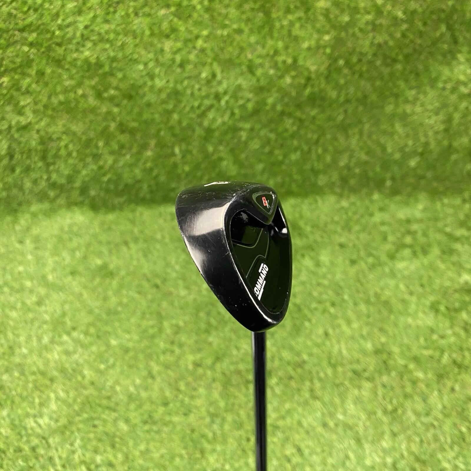 Pinemeadow Command BK Black Pitching Wedge ⛳️ Stiff Flex Steel Shaft RH
