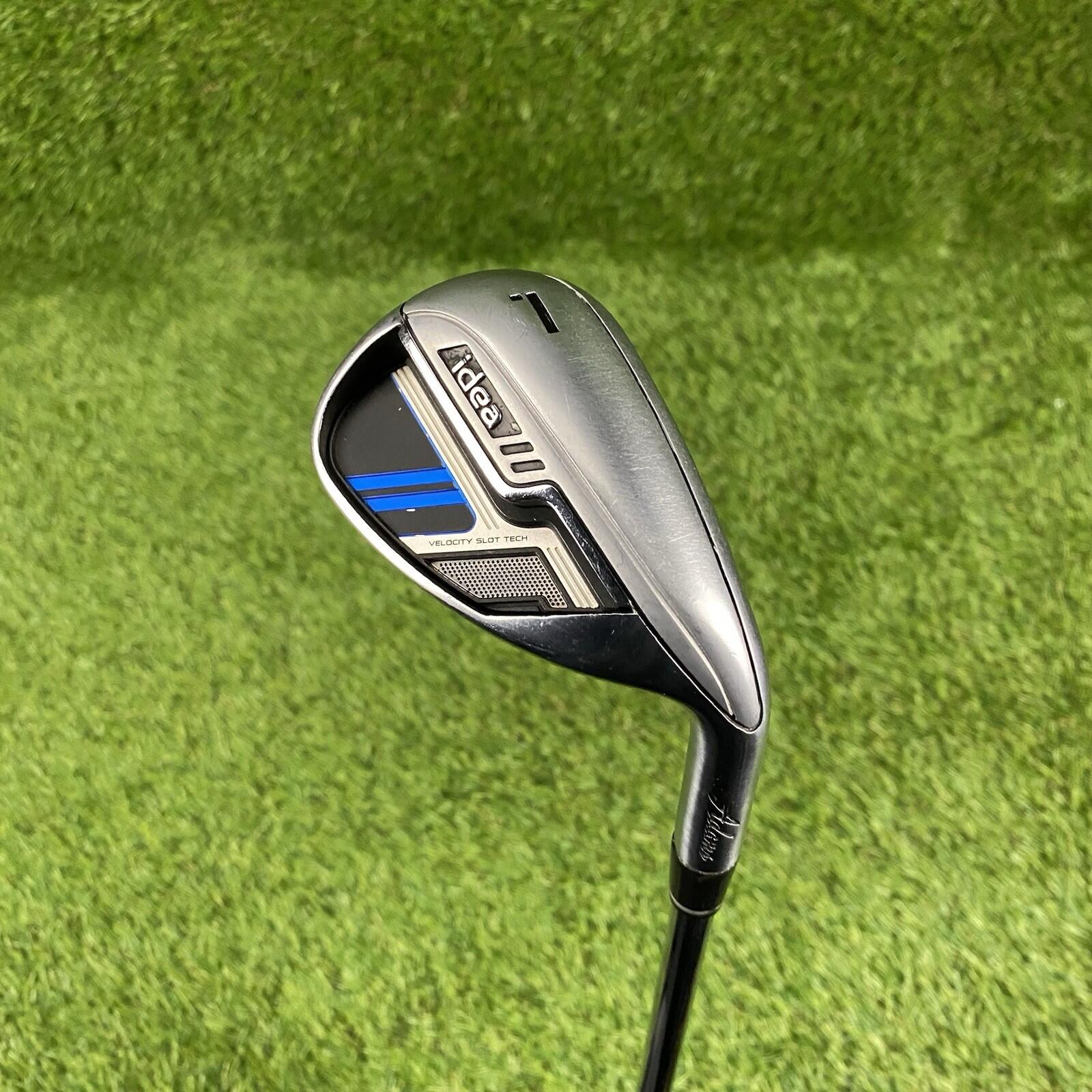 Adams Idea 2014 Lob Wedge LW ⛳️ Dynalite 85 Stiff Flex Steel Shaft RH