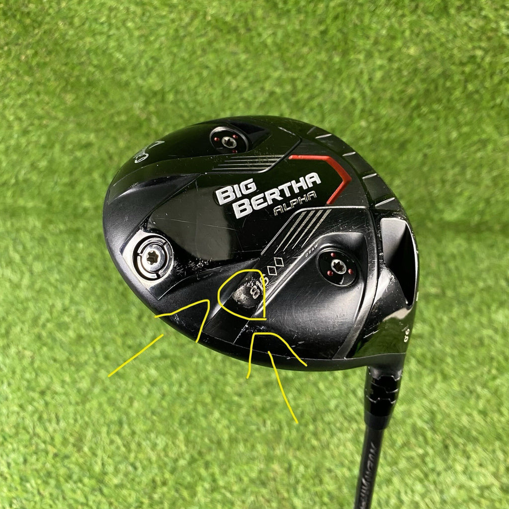 Callaway Big Bertha Alpha 816 Double Black Diamond 9° Driver ⛳️ Aldila X Stiff