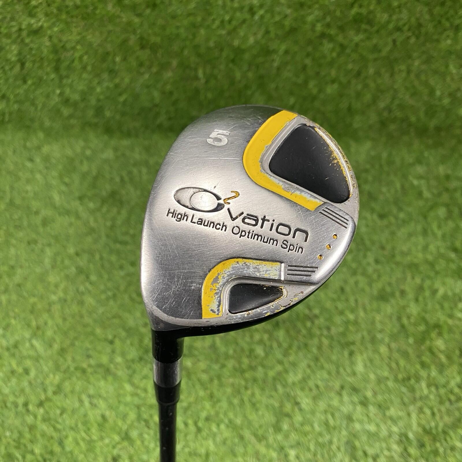 Adams Ovations 2 High Launch Optimum Spin 5 Wood ⛳️ Lite SUPERSHAFT 65G LH