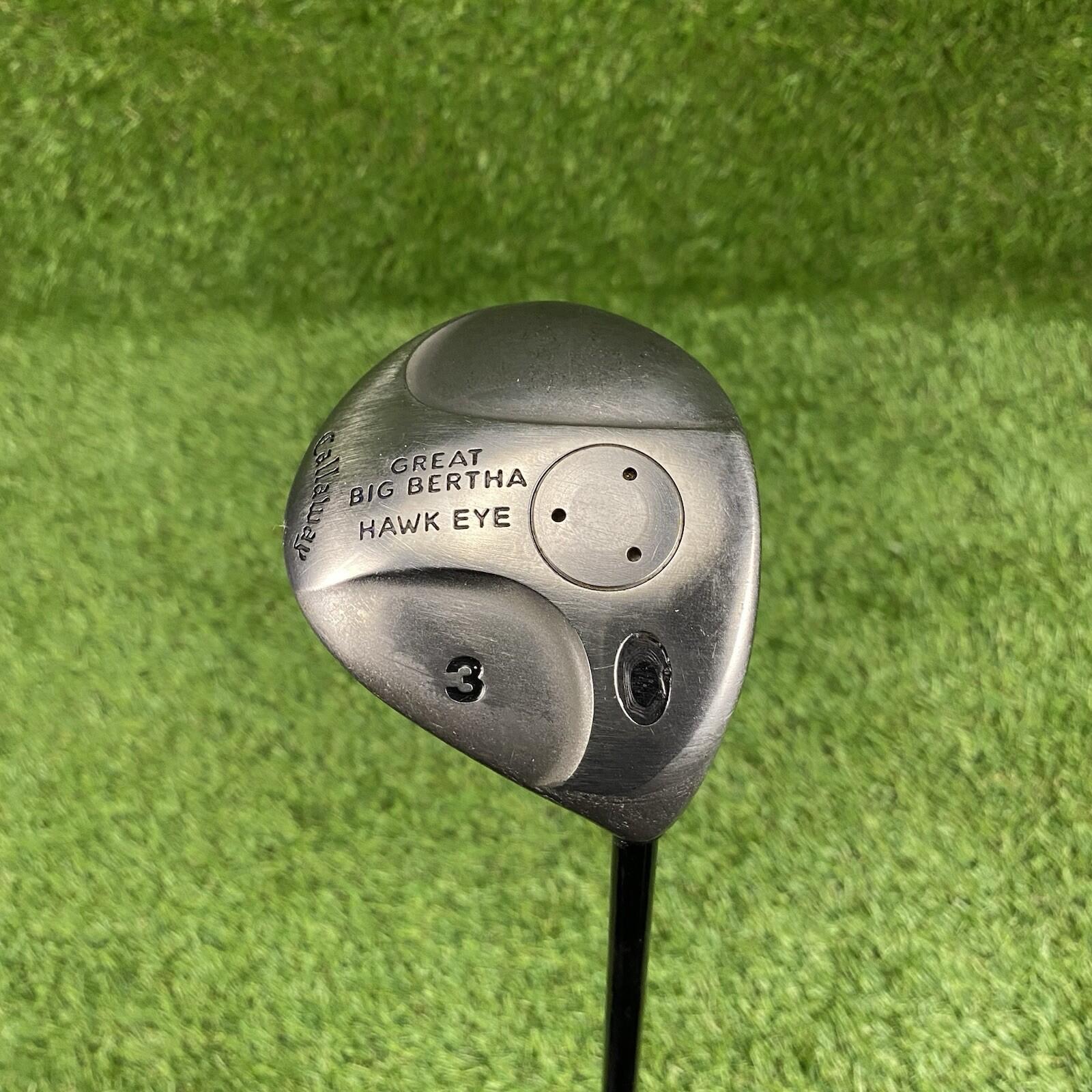 Callaway Great Big Bertha Hawk Eye Fairway 3 Wood ⛳️ Graman CF310 Shaft RH