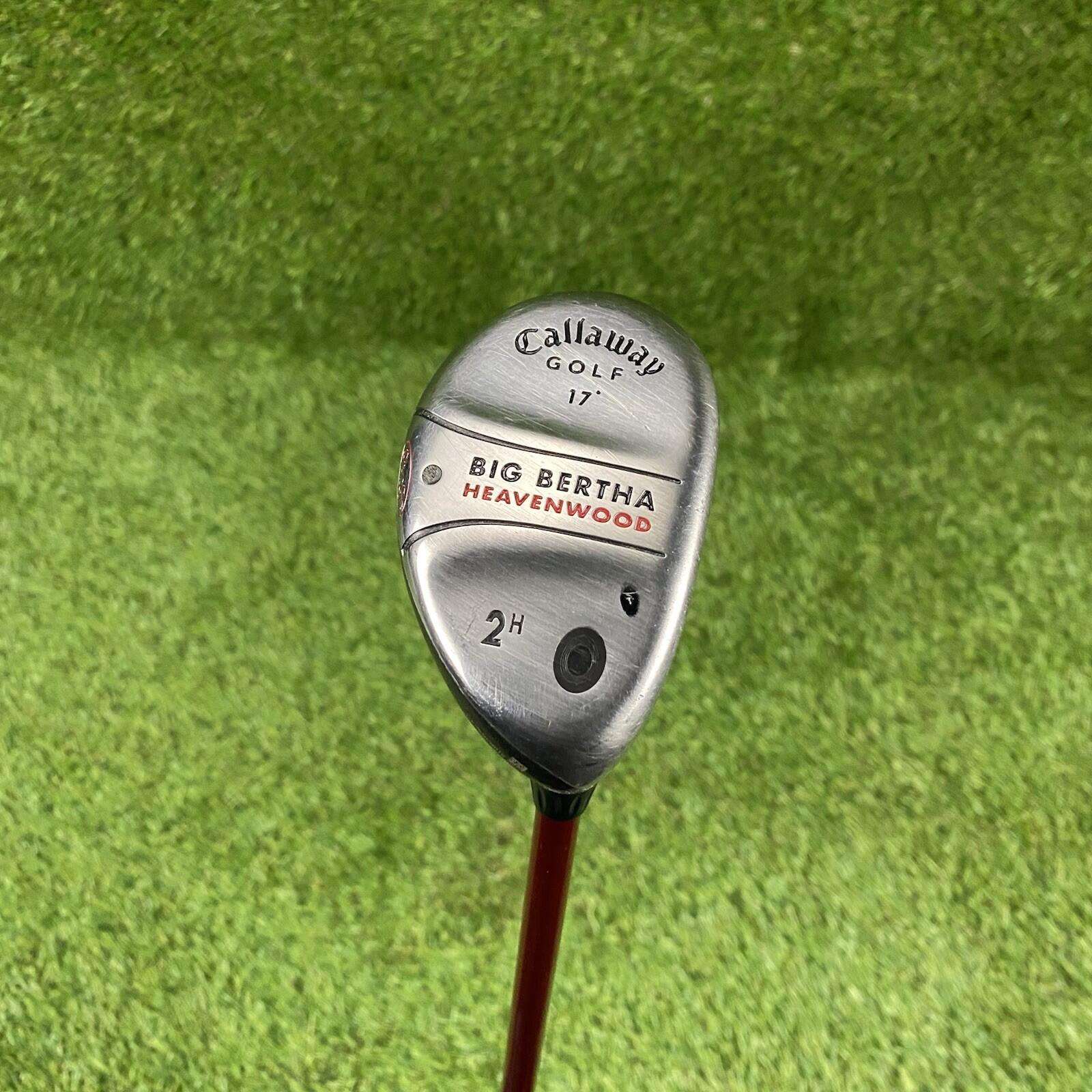 Callaway Big Bertha Heavenwood 2 Hybrid 17° ⛳️ RCH 75w Firm Flex Graphite RH