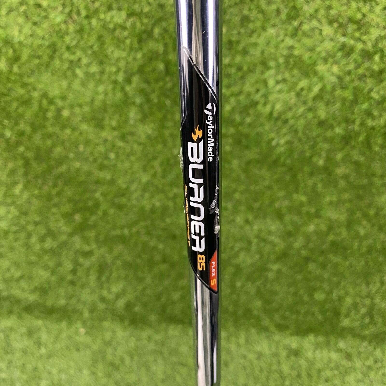 TaylorMade Burner Gloss Black Single 6 Iron ⛳️ SuperFast 85 Stiff Flex Steel RH