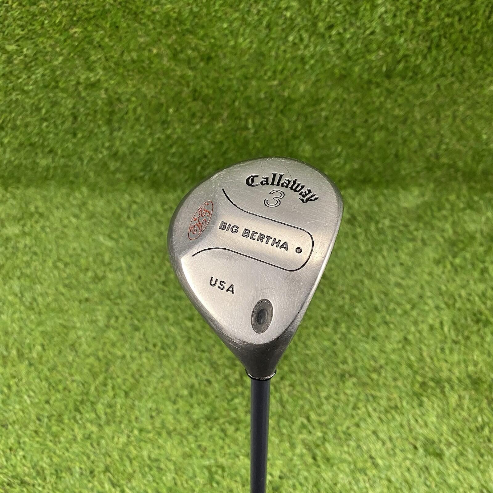 Callaway Big Bertha S2H2 Fairway 3 Wood USA ⛳️ RCH 90 Regular Flex Shaft RH