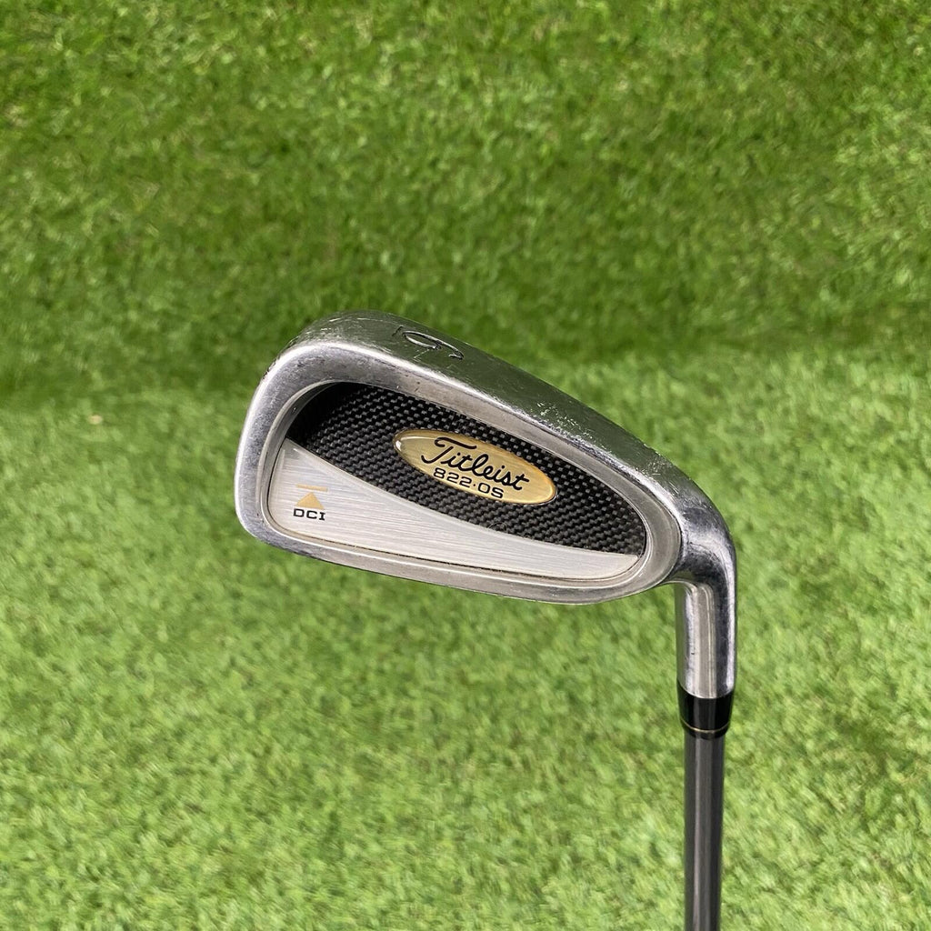 Titleist 822•OS Fitting 6-Iron DCI ⛳️ UltraLight 75 R-Flex Graphite Shaft RH