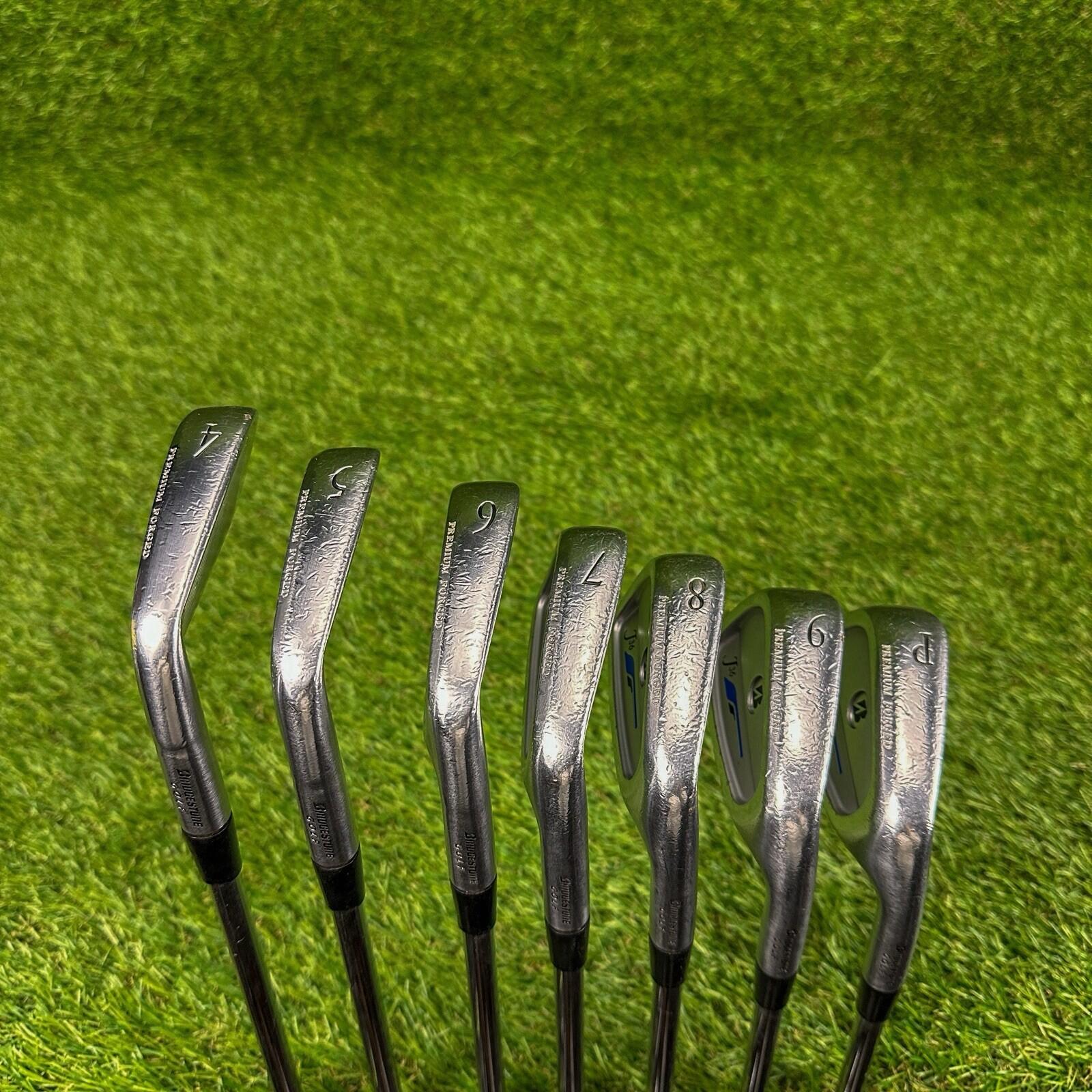 Bridgestone J36 Blades Iron Set 4-PW ⛳️ Precision Rifle 6.0 Flighted Stiff RH