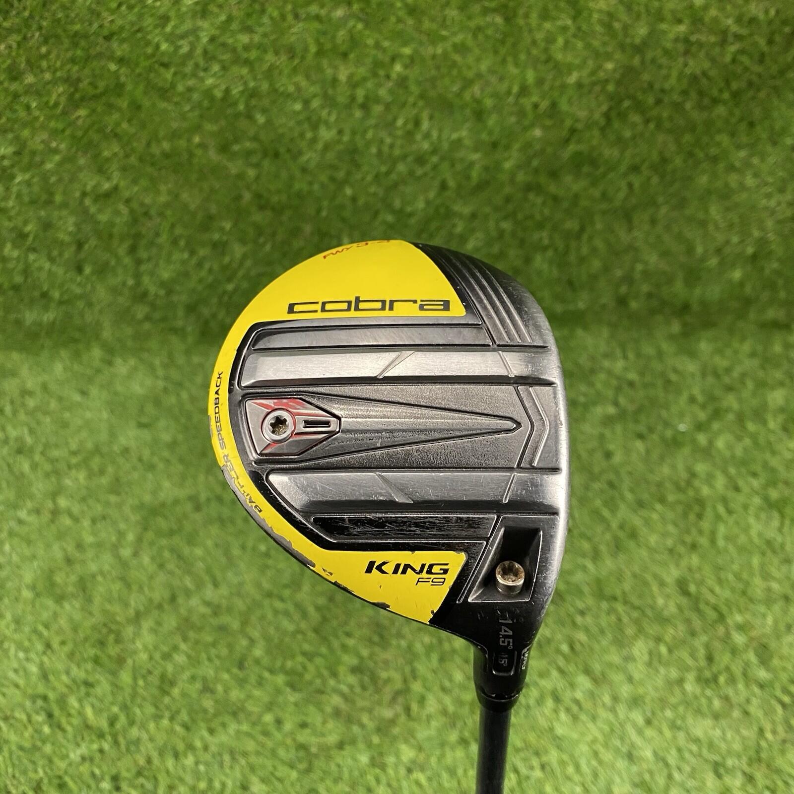 King Cobra F9 Speedback MyFLY Fairway 3-4 Wood 14.5° ⛳️ UST Mamiya Helium F3 RH
