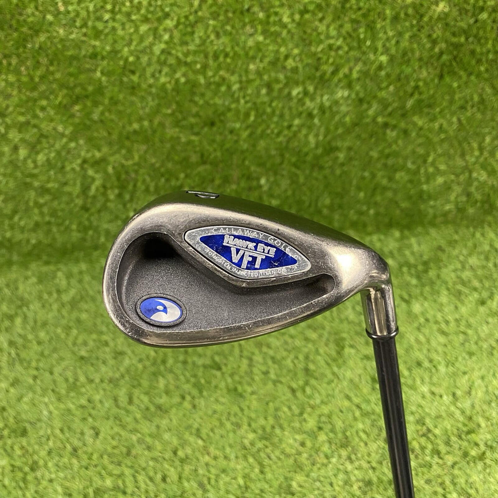 CALLAWAY Hawk Eye VFT Titanium PW Wedge ⛳️  System 75 R-Flex Graphite Shaft RH
