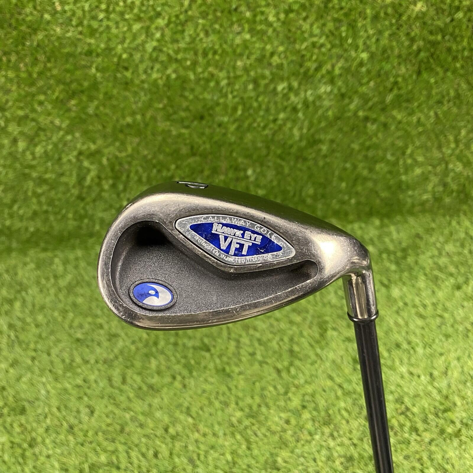 CALLAWAY Hawk Eye VFT Titanium PW Wedge ⛳️  System 75 R-Flex Graphite Shaft RH
