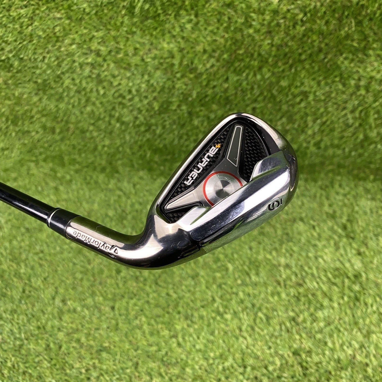 2009 TaylorMade Burner Single 6 Iron Gloss Black ⛳️ REAX 65 Regular Flex RH