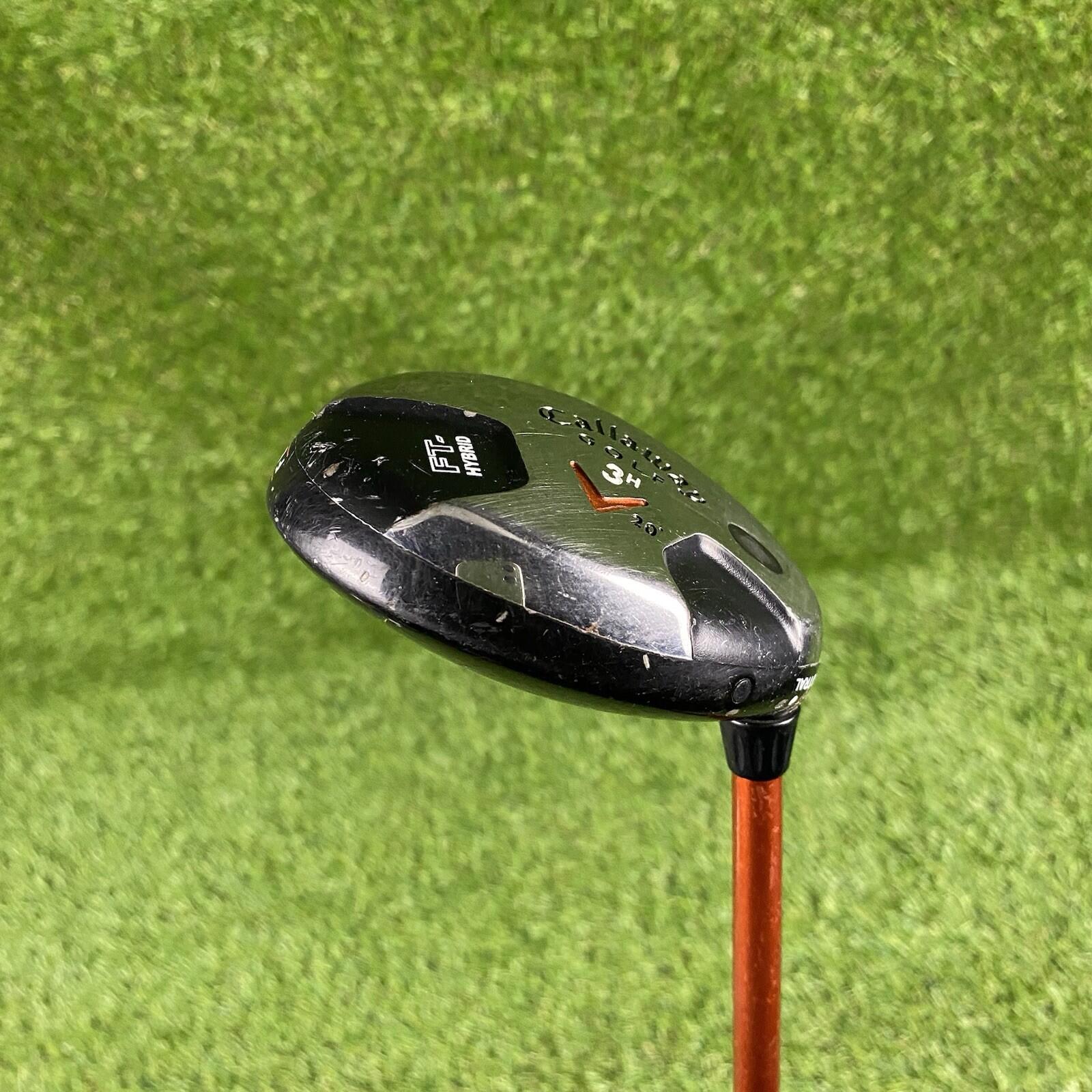 Callaway Fusion FT 3 Hybrid 20° ⛳️ Aldila NVS Hybrid 85-R 350 Graphite Shaft RH