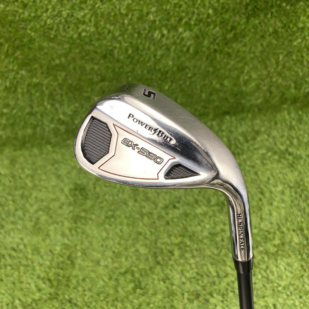 Power Bilt EX-550 56° Sand Wedge Hi Spin Face ⛳️ Ex-550 72 Grams A Flex RH