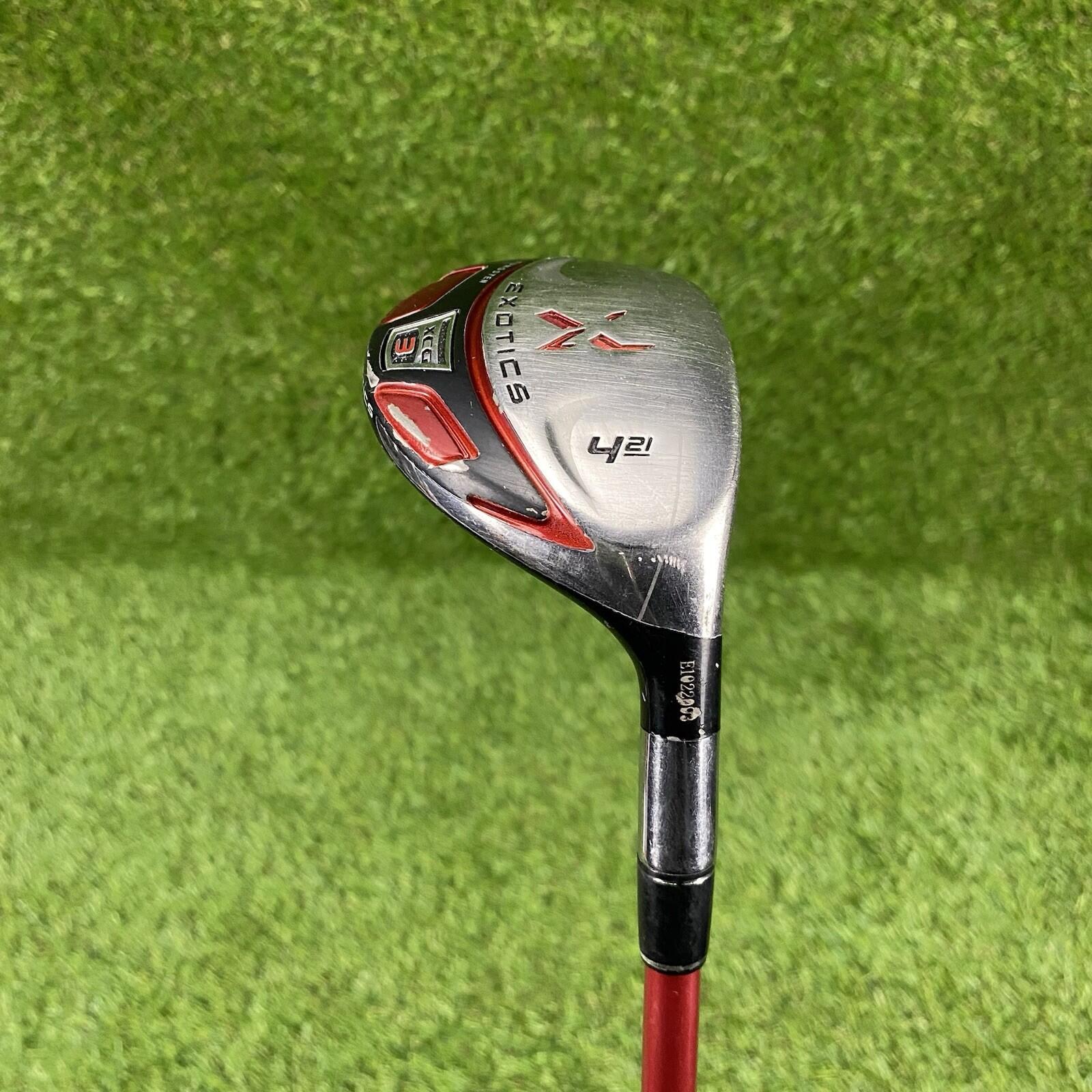 Tour Edge Exotics XCG 4 Hybrid 21° ⛳️ Fubuki Motore Exotics Stiff Flex Shaft RH