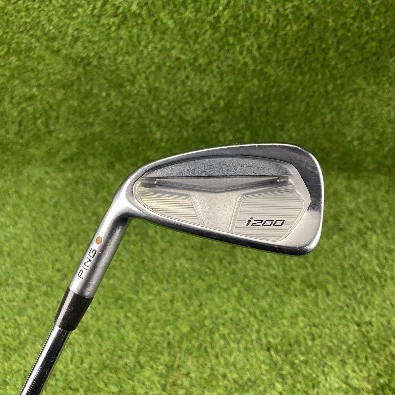 Left Handed Ping i200 Single 4 Iron Orange Dot 2° Flat ⛳️ Rifle Project X 5.5 LH