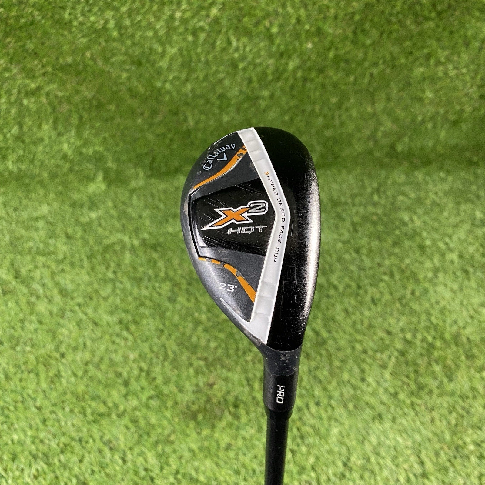 Callaway x2 Hot Pro Hybrid 23° ⛳️ Aldila Tour ATX 75H-3.3-Stiff Flex Graphite RH