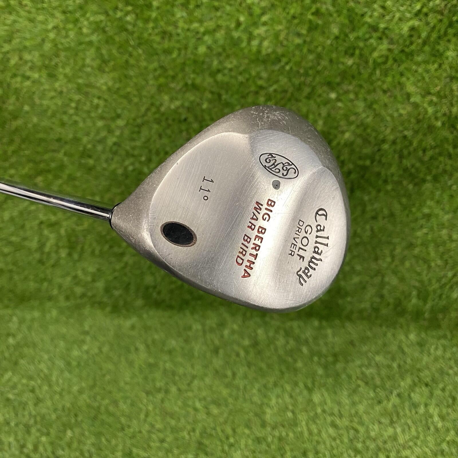 Callaway Big Bertha War Bird 11° Degree Driver ⛳️ Memphis “10” Uniflex Steel RH