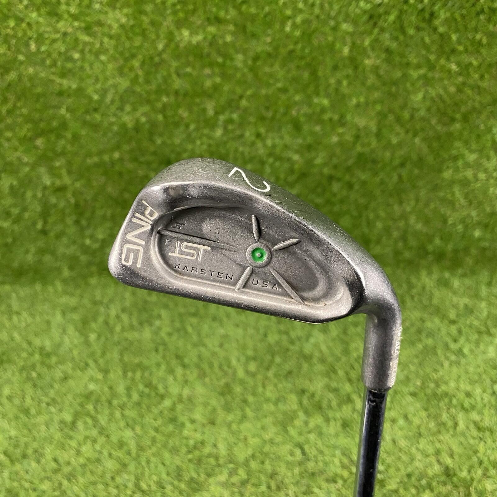 Ping ISI•K Karsten Single 2 Iron Green Dot ⛳️ Cushin Z-Z65 Stiff Steel Shaft RH
