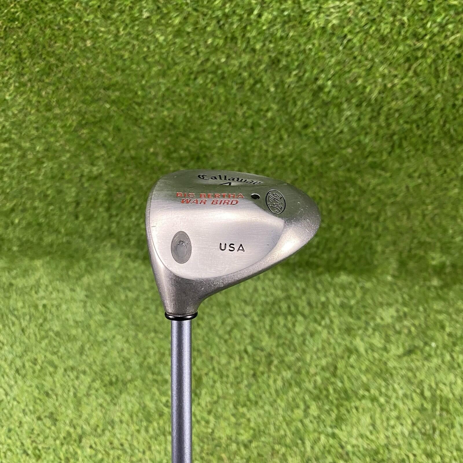 Callaway Big Bertha War bird Fairway 4 Wood USA ⛳️ RCH 90 Firm Flex Shaft LH