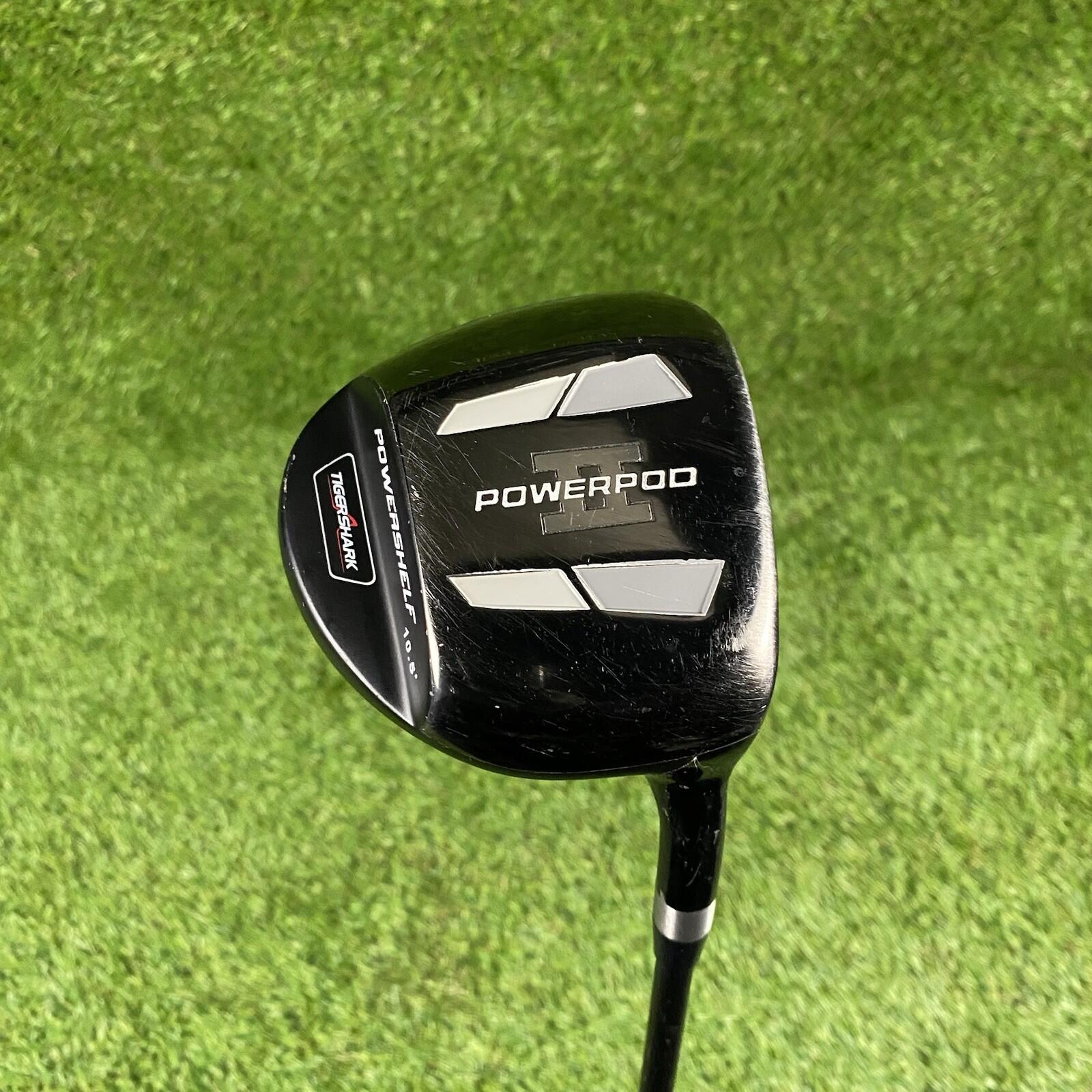 Tiger Shark PowerPod II 10.5° Driver Jim Flood Design ⛳️ ProForce V2 R-Flex RH