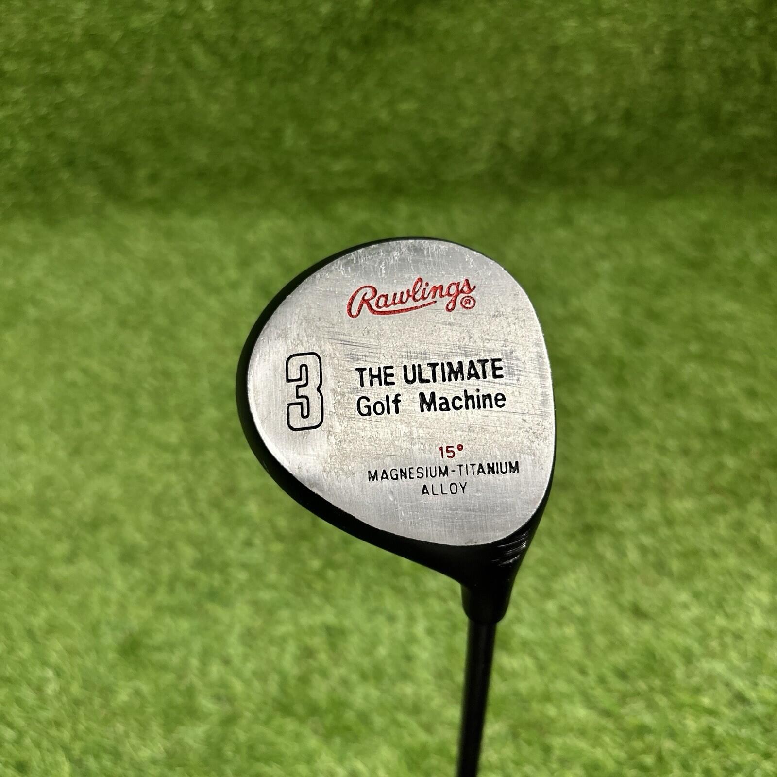 Rawlings Golf THE ULTIMATE GOLF MACHINE 3 Wood 15° ⛳️ Regular Flex Graphite RH