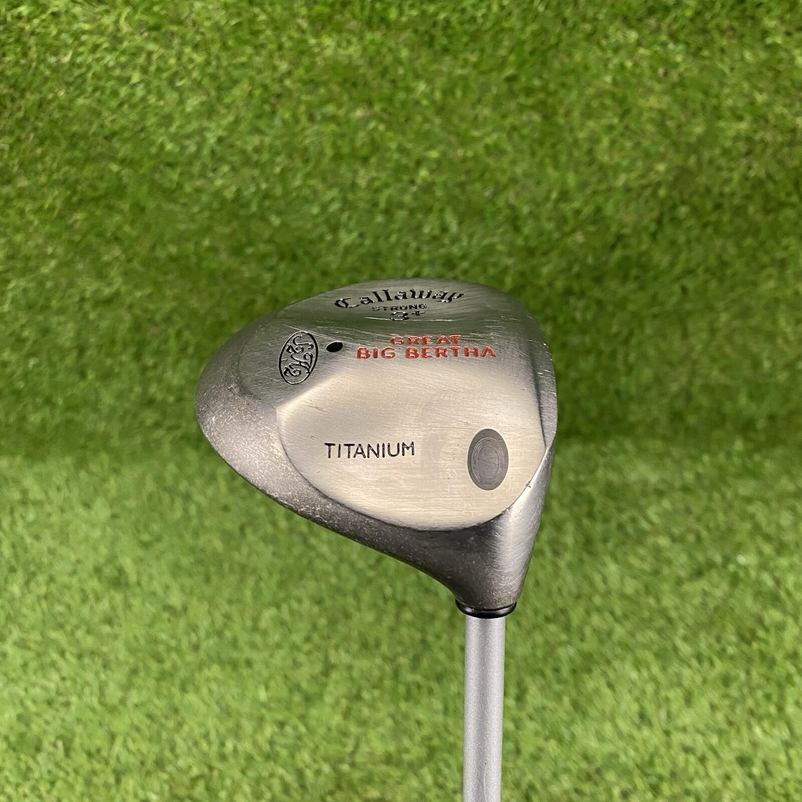 Callaway Great Big Bertha Fairway Strong 3 Wood Plus Titanium ⛳️ BBUL Regular RH