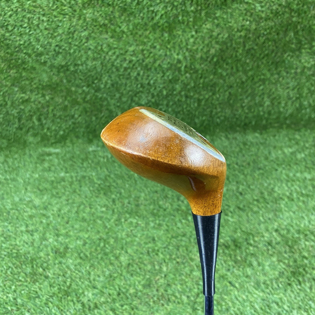 MacGregor Tourney 1 Wood Super Eye-O-Matic Persimmon Driver KeyHole ⛳️ Steel RH
