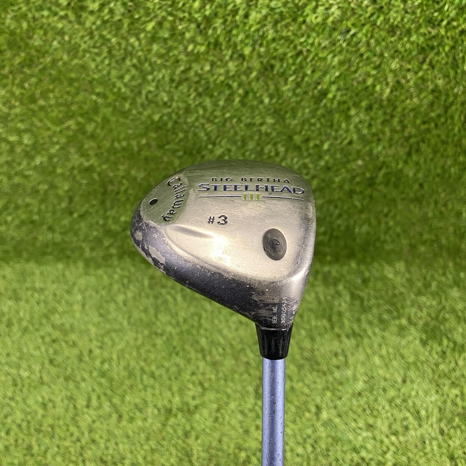 Callaway Big Bertha Steelhead III Fairway 3 Wood ⛳️ System 3 Ladies Flex RH
