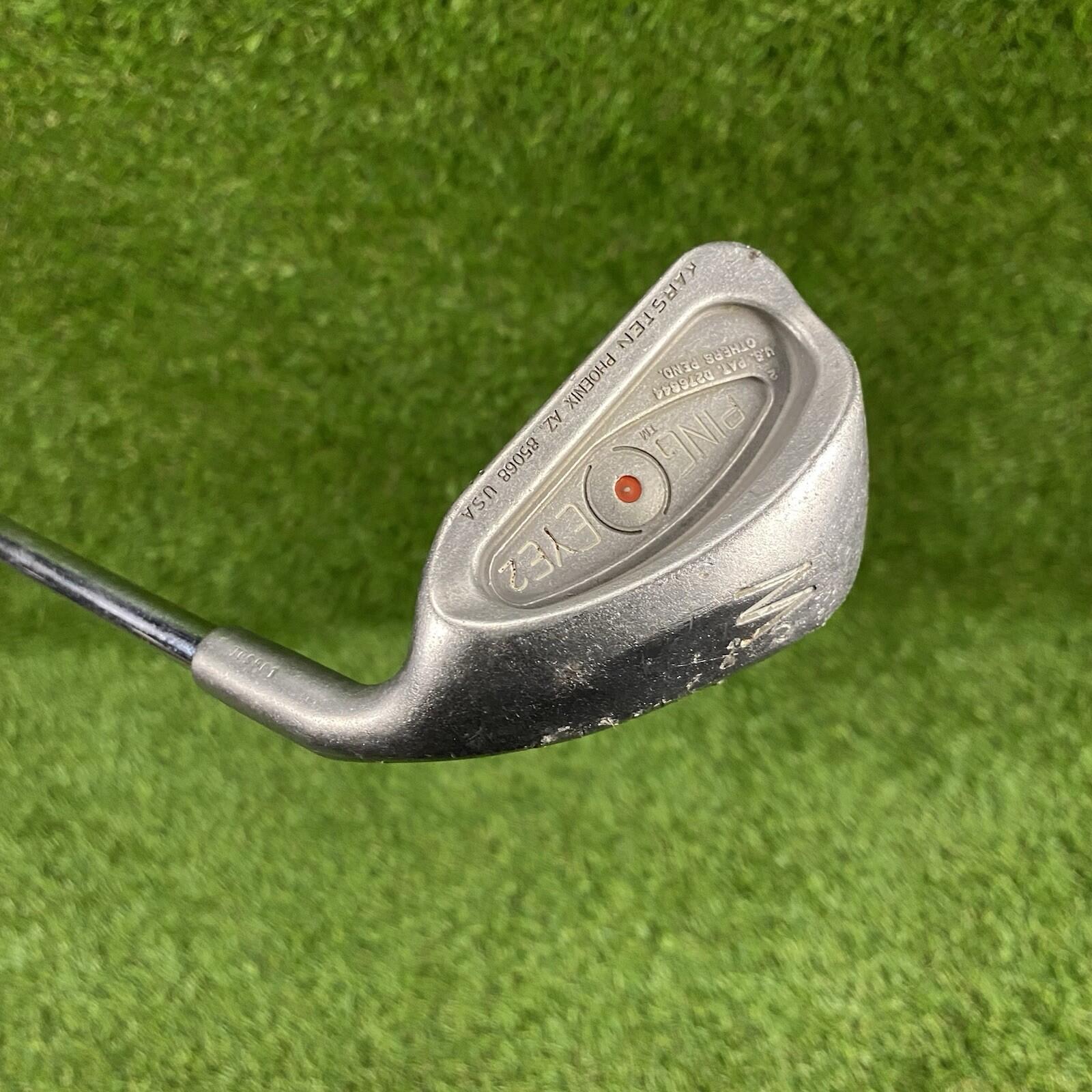 Ping Eye 2 Red Dot 1° Flat Pitching Wedge ⛳️ ZZ Lite Stiff Flex Steel Shaft RH