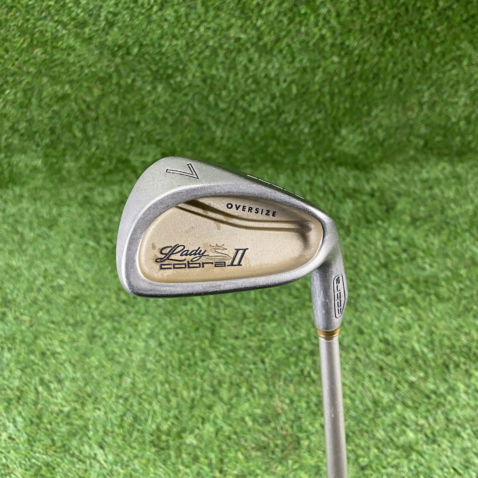 Lady COBRA II Oversize Single 7 Iron ⛳️ IQ System Hump Shaft Graphite Lady Flex