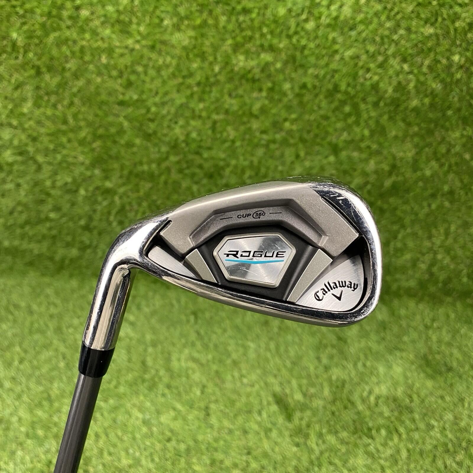Callaway Rogue CF18 7 Iron ⛳️ Aldila SYNERGY 60IR-Regular flex Graphite Shaft LH