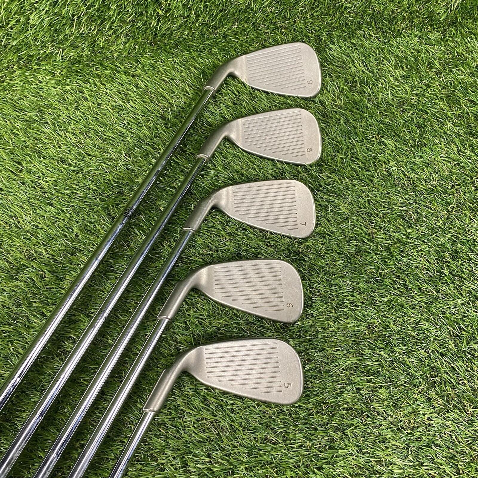Ping G2 Green Dot Irons Set HL 5-9 Irons ⛳️ True Temper Regular Steel Shafts RH