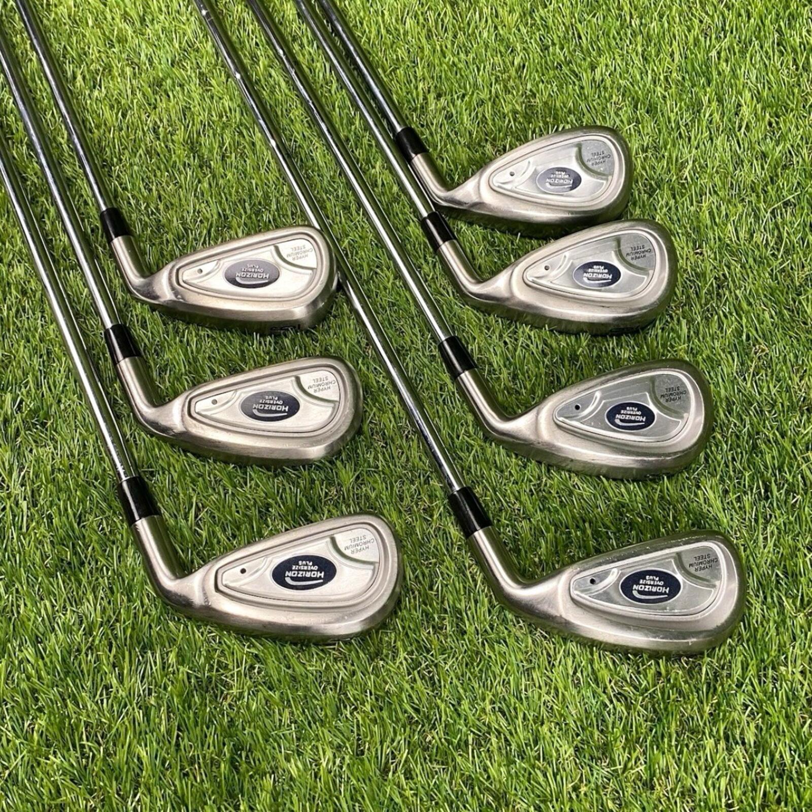 Horizon Golf Oversize Plus Hyper Chromium Steel Iron Set 4-PW ⛳️ Steel Shafts RH