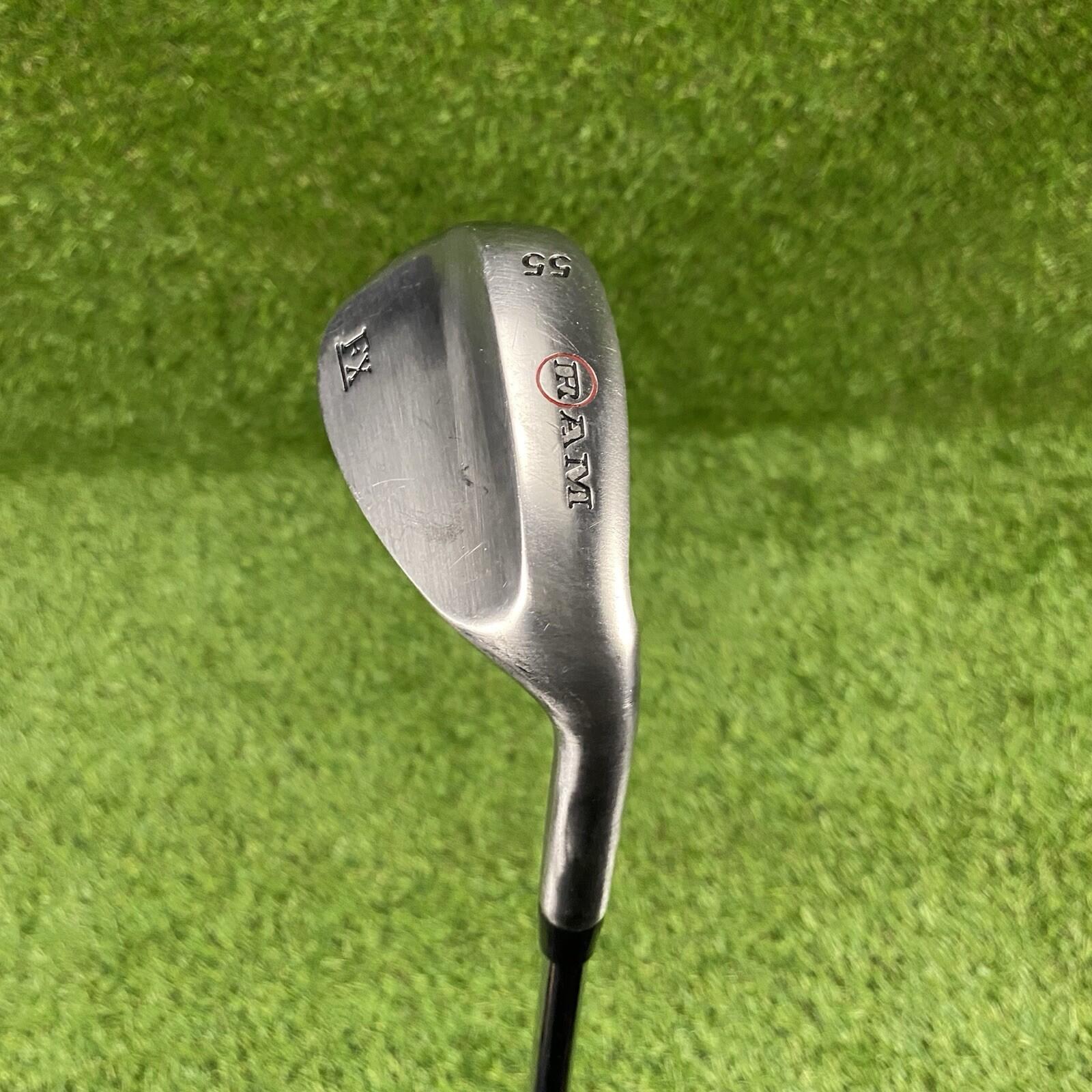 RAM FX 55° Sand Wedge ⛳️ Ram Grip With A Steel Shaft RH