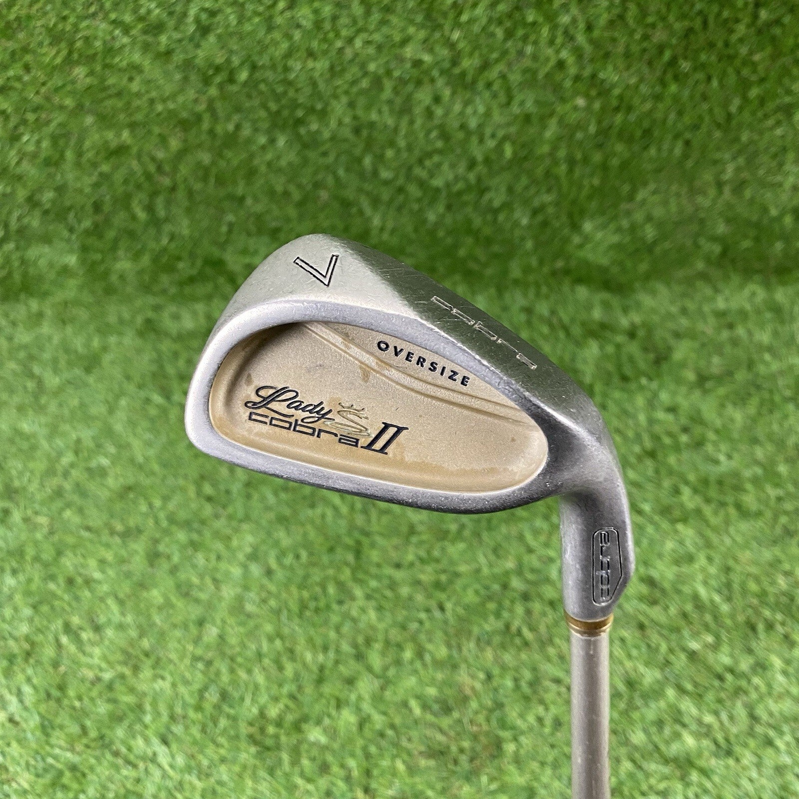 Lady COBRA II Oversize Single 7 Iron ⛳️ IQ System Hump Shaft Graphite Lady Flex